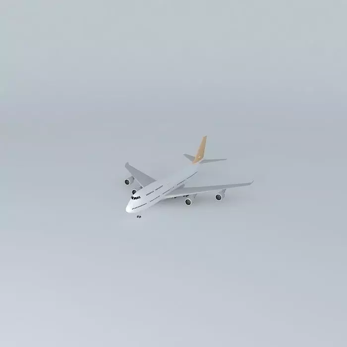 Plane in Viracopos 3D model_0