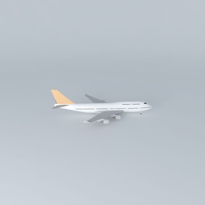 Plane in Viracopos 3D model_1