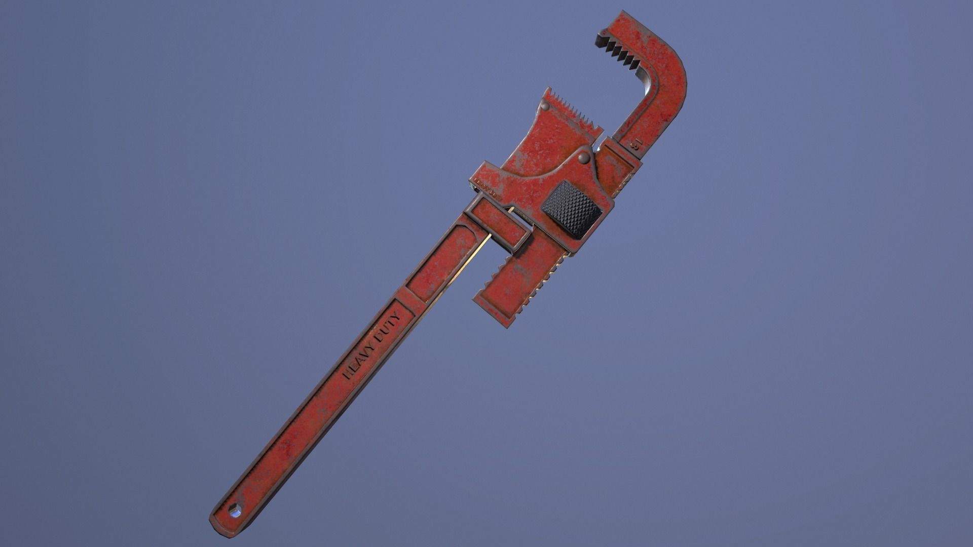 Wrench Game Ready Low-poly 3D model_5