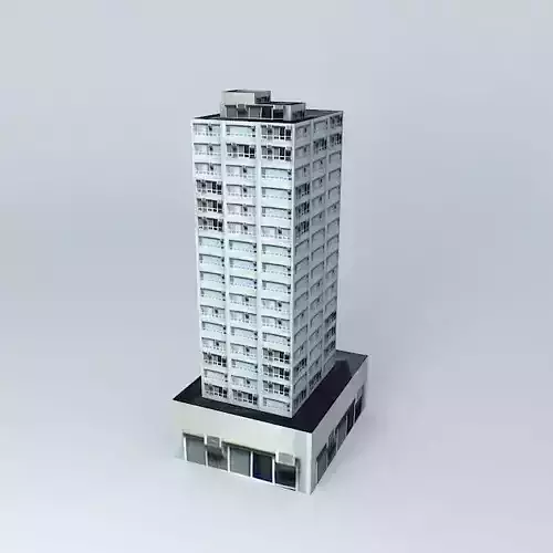 Building and parking in Campinas SP Center