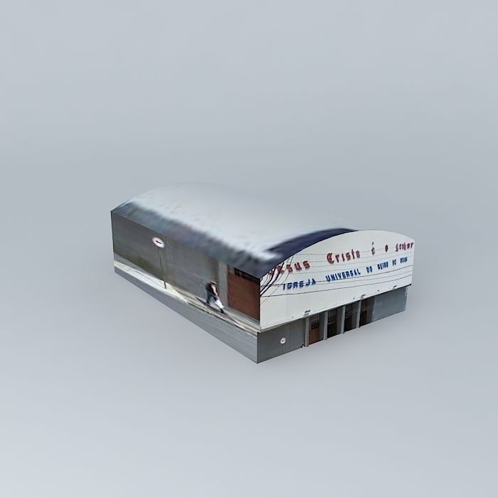 Building in Campinas SP Center 3D model_2