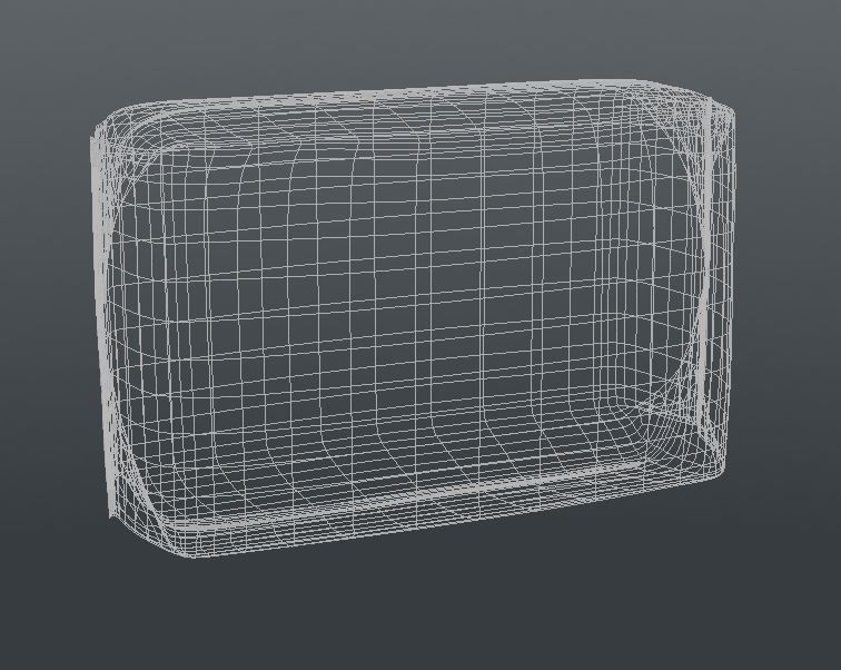 Diaper package 3D model_3