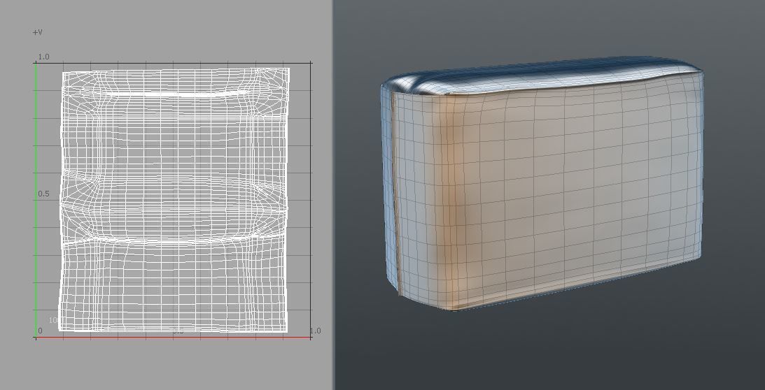 Diaper package 3D model_5