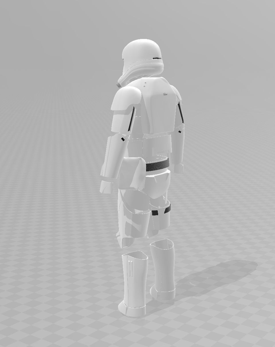 Star Wars TFA First Order Flametrooper Full Armour 3D print model_3