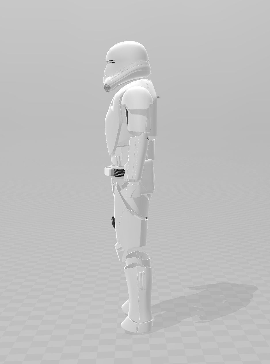 Star Wars TFA First Order Flametrooper Full Armour 3D print model_2