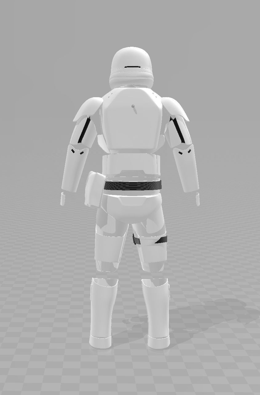 Star Wars TFA First Order Flametrooper Full Armour 3D print model_4