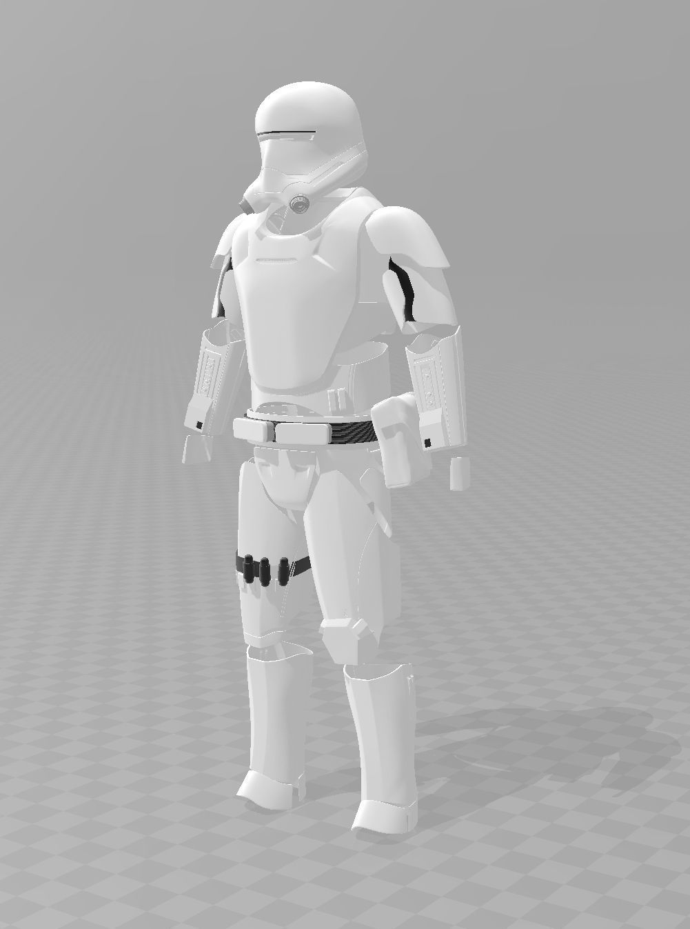 Star Wars TFA First Order Flametrooper Full Armour 3D print model_1