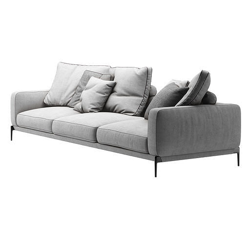 Romeo Sofa by Flexform 3D model