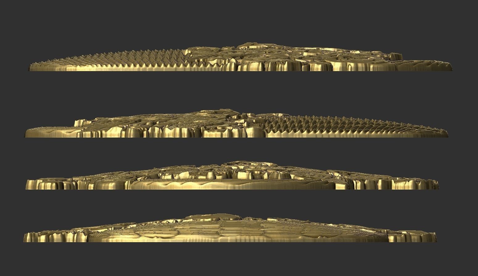 Roses in a basket 3D print model_4