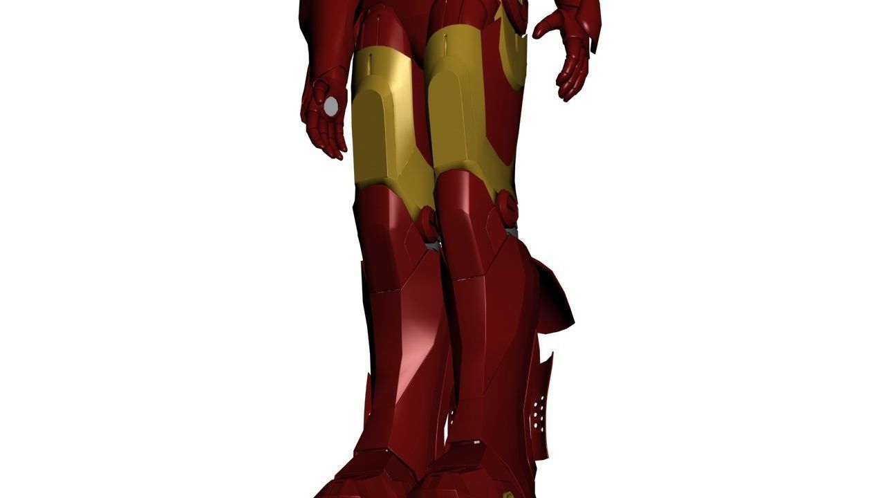 Iron man  3D model_9