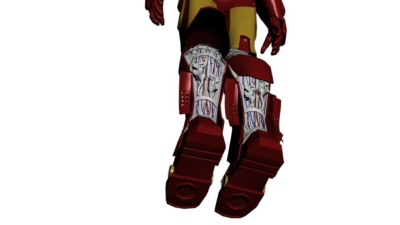 Iron man  3D model_8