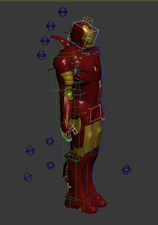 Iron man  3D model_10