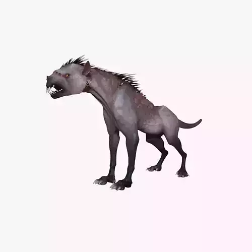 Chupacabra Demon Dog 3D model