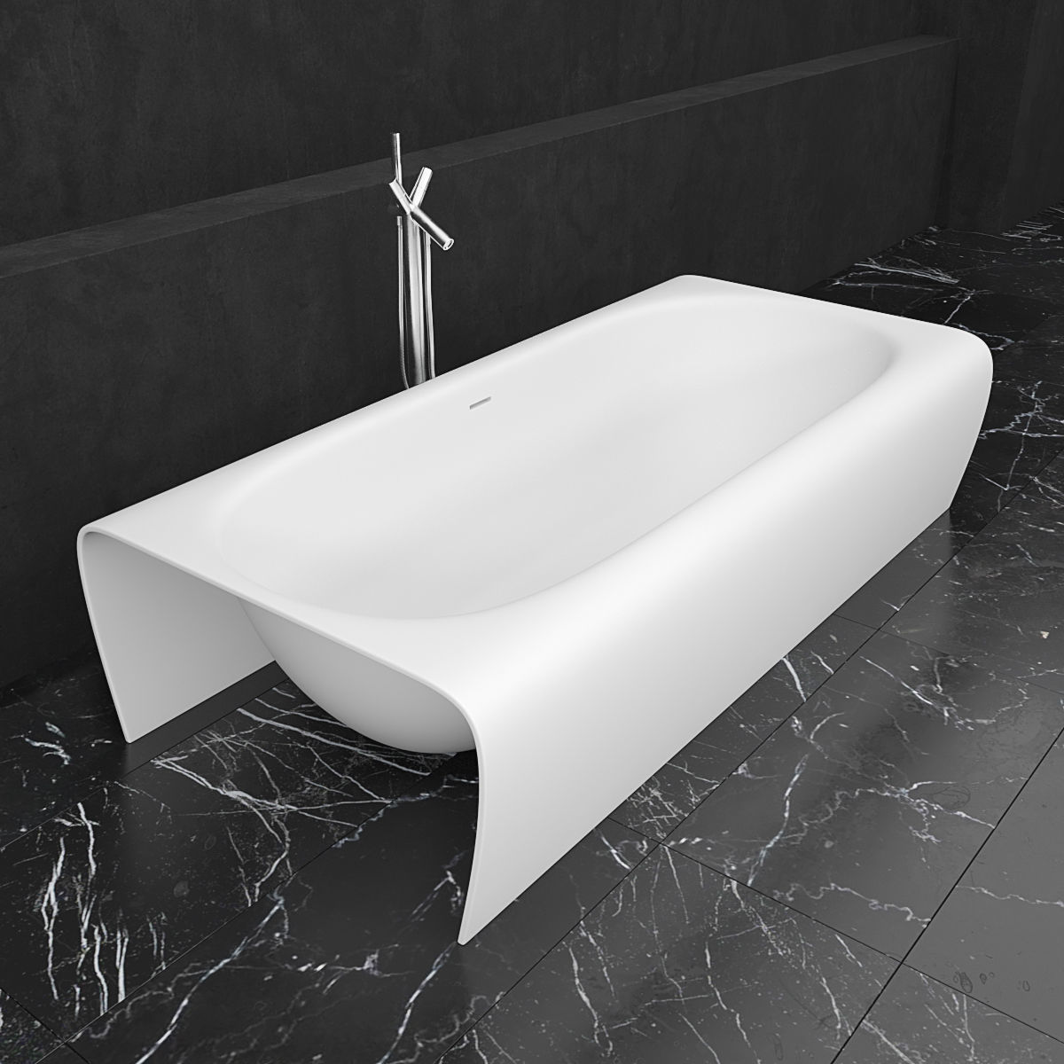 Bath collection 3 modern bathroom with bathtub and wall _3