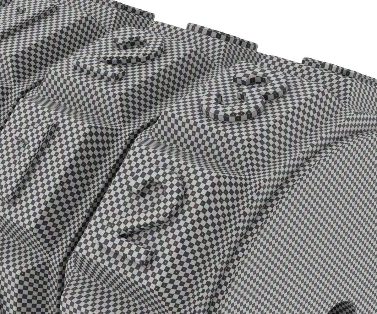 Combination Code Mechanism 3D model | CGTrader