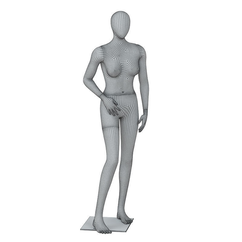 Abstract female mannequin 11 3D model_5