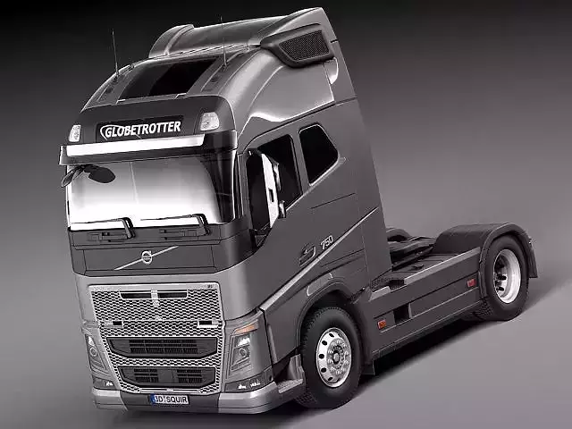 Volvo Fh16 globtrotter 2013 3D model
