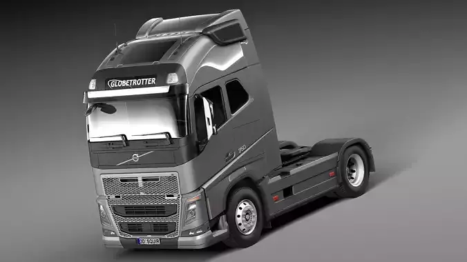 Volvo Fh16 globtrotter 2013 3D model