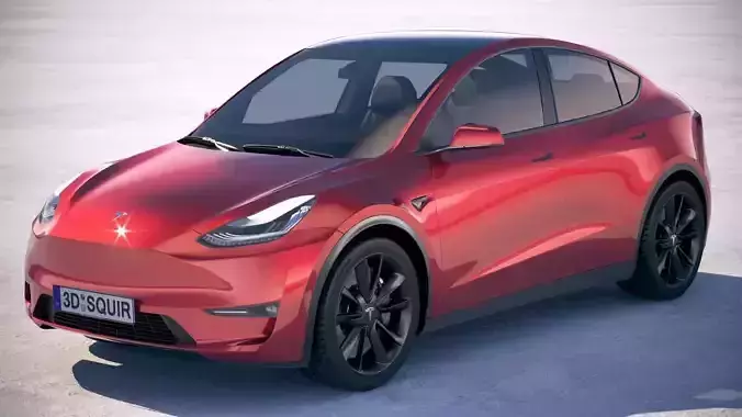 Tesla Model Y 2021 3D model