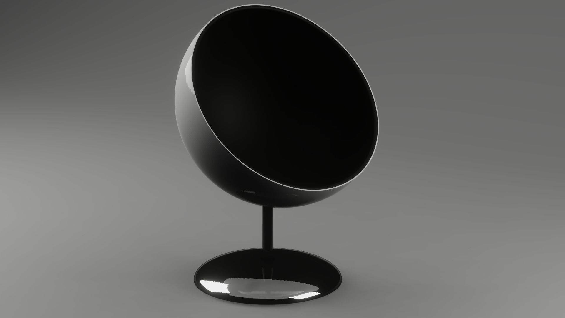 Ball Chair Free 3D model_1