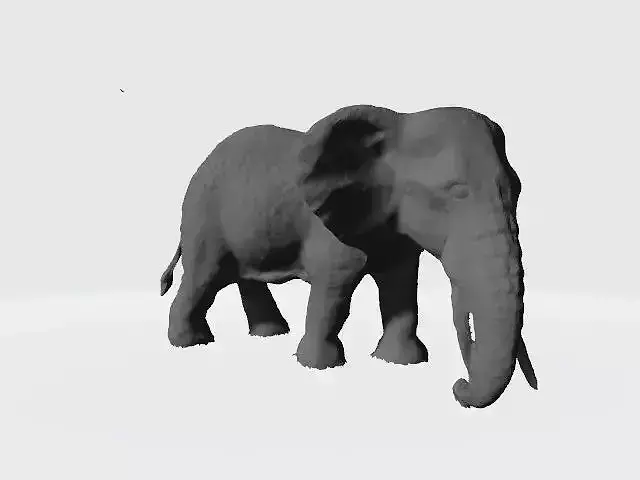 Hi nice elephant for 3d print