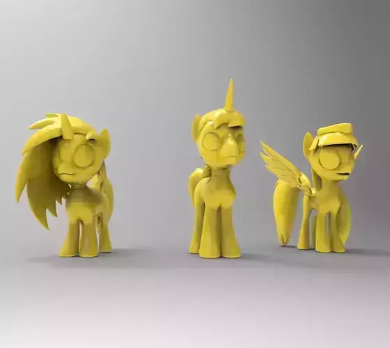 pony for 3D printing