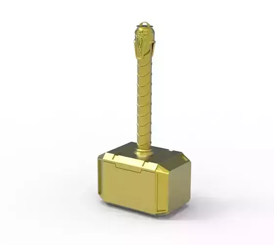 Thors hammer for 3D printing 3D print model