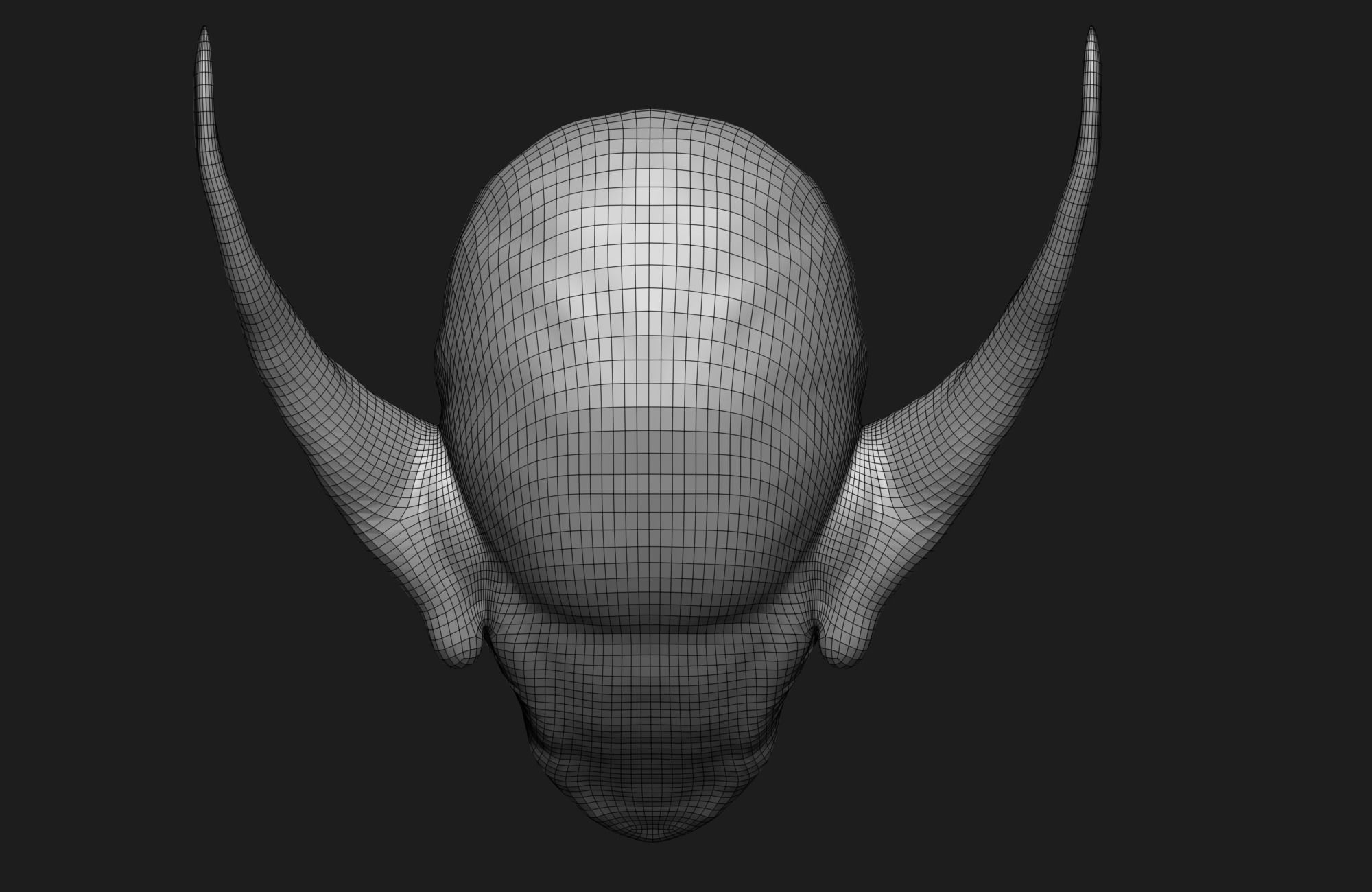 orc head 3d model 3D model_8