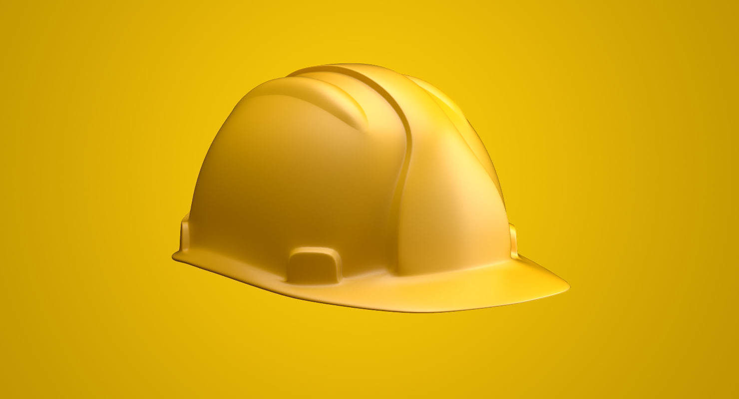 worker helmet 3D model_5