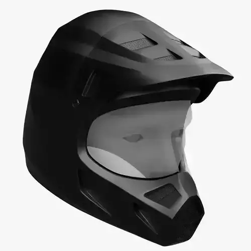 racing helmet 3D model
