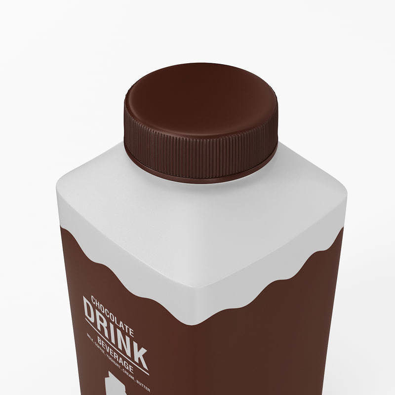 beverage package 3D model_3