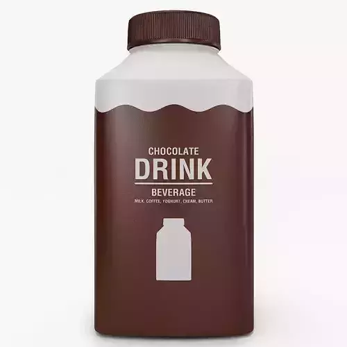 beverage package 3D model