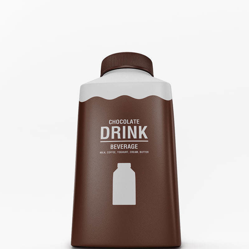 beverage package 3D model_4