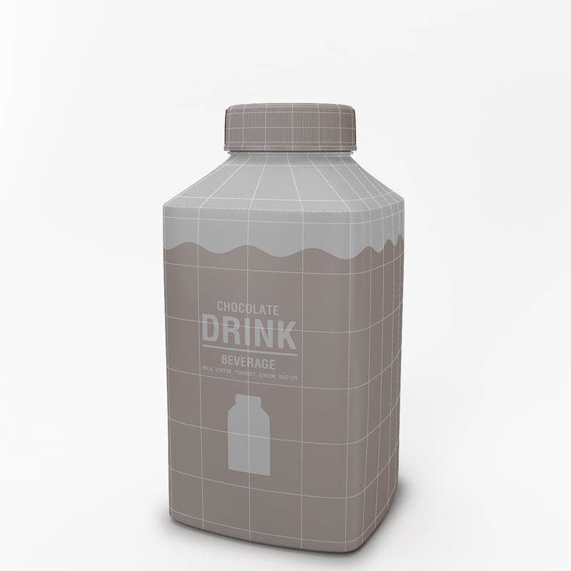 beverage package 3D model_6