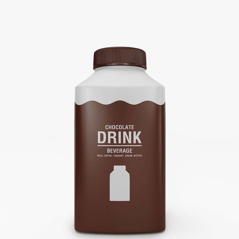 beverage package 3D model_1