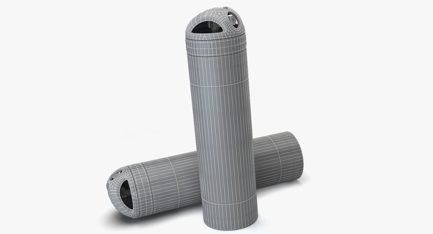 dry spray 3D model_8