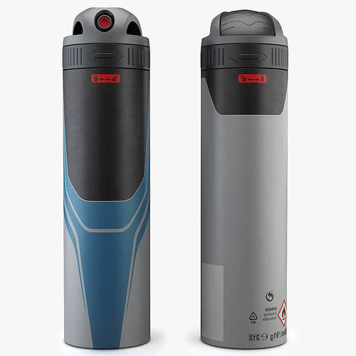 dry spray 3D model