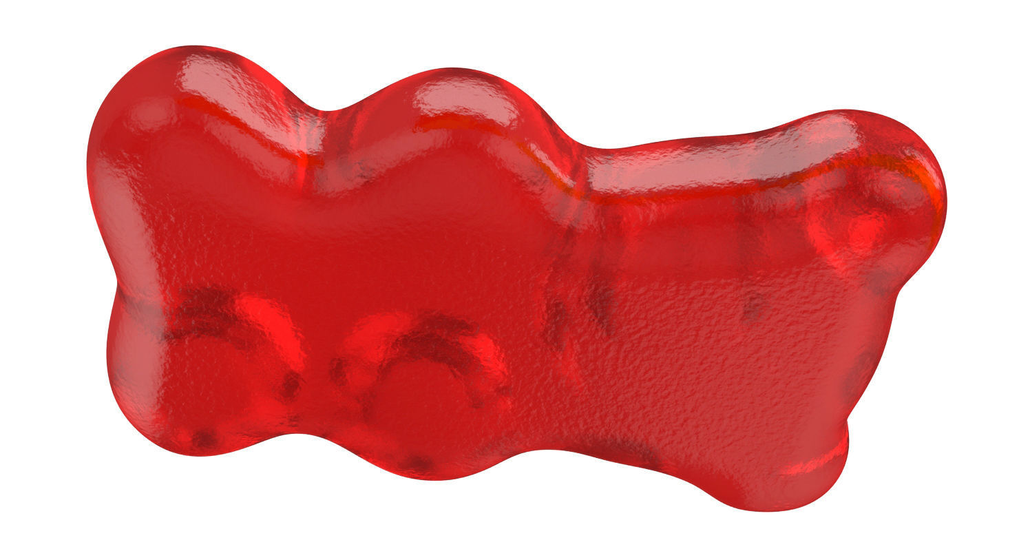 Gummy bear 3D model_7