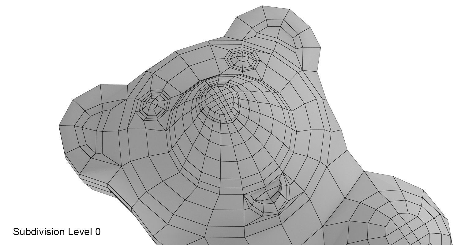 Gummy bear 3D model_12