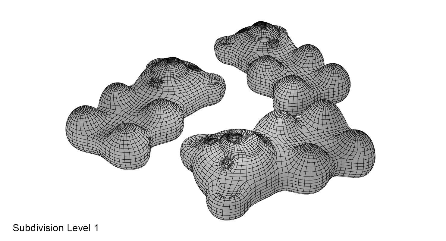 Gummy bear 3D model_16