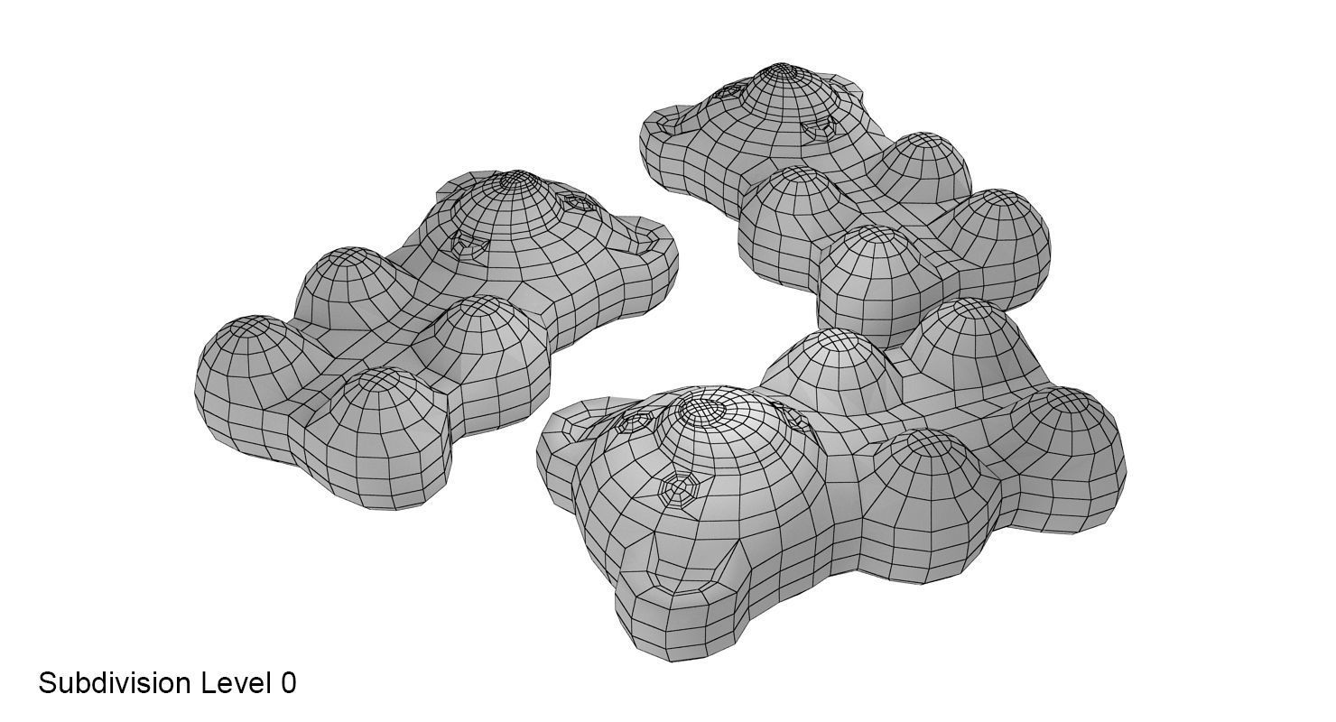 Gummy bear 3D model_9
