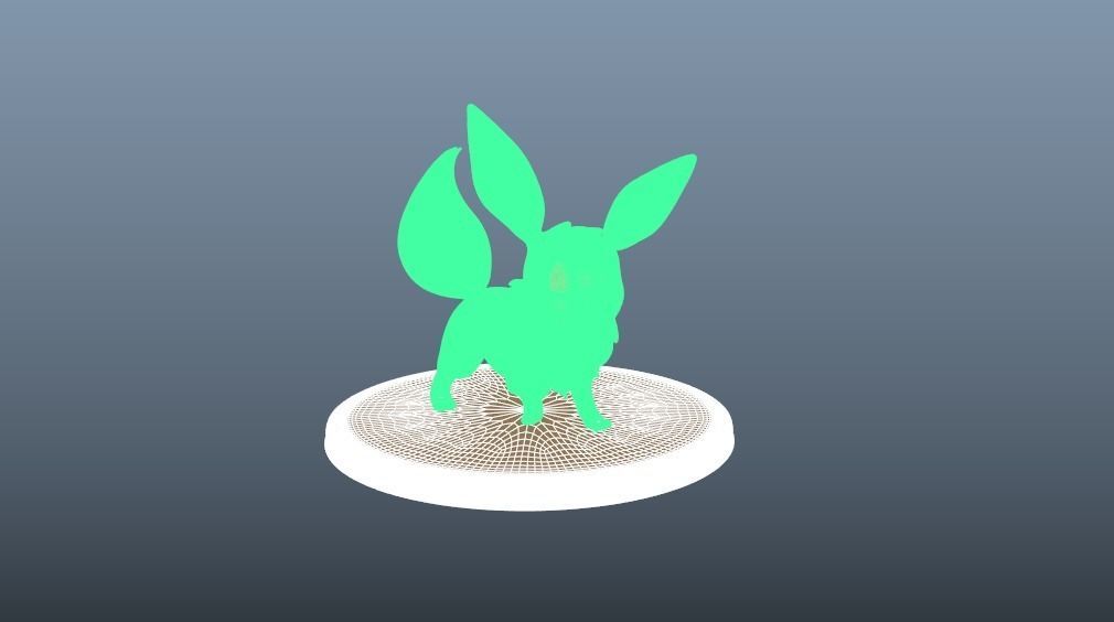 Eevee - Pokemon 3D print model_8