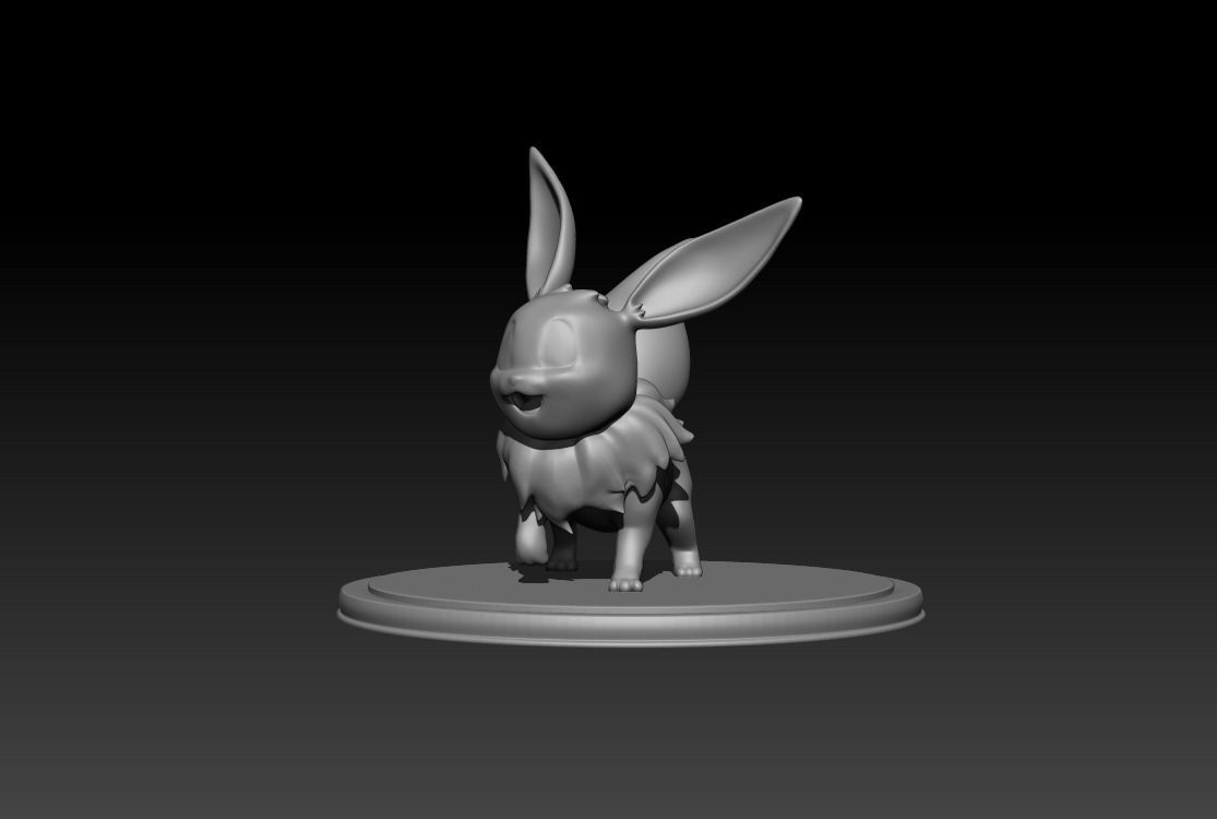 Eevee - Pokemon 3D print model_10