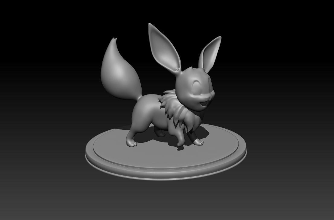 Eevee - Pokemon 3D print model_9