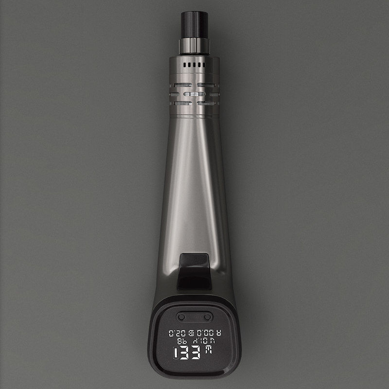 electronic cigarette 3D model_2