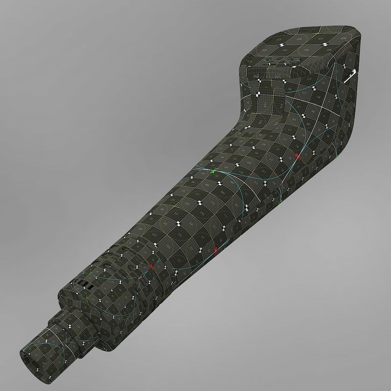 electronic cigarette 3D model_6