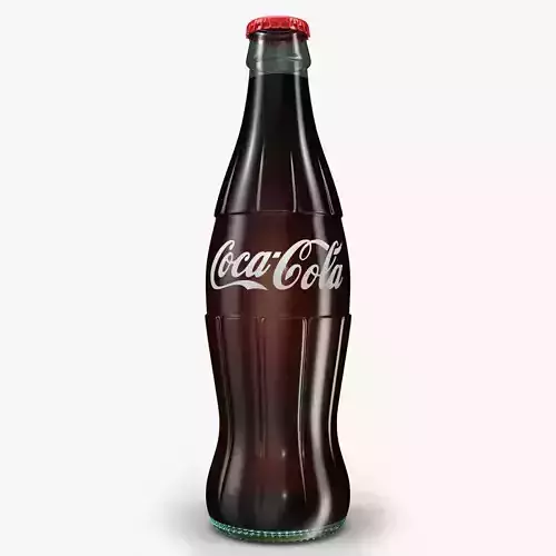 coca cola 3D model