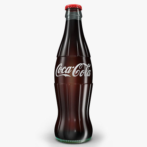 coca cola 3D model