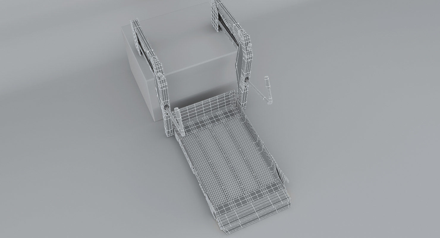 handicapped lifts collection 3D model_22