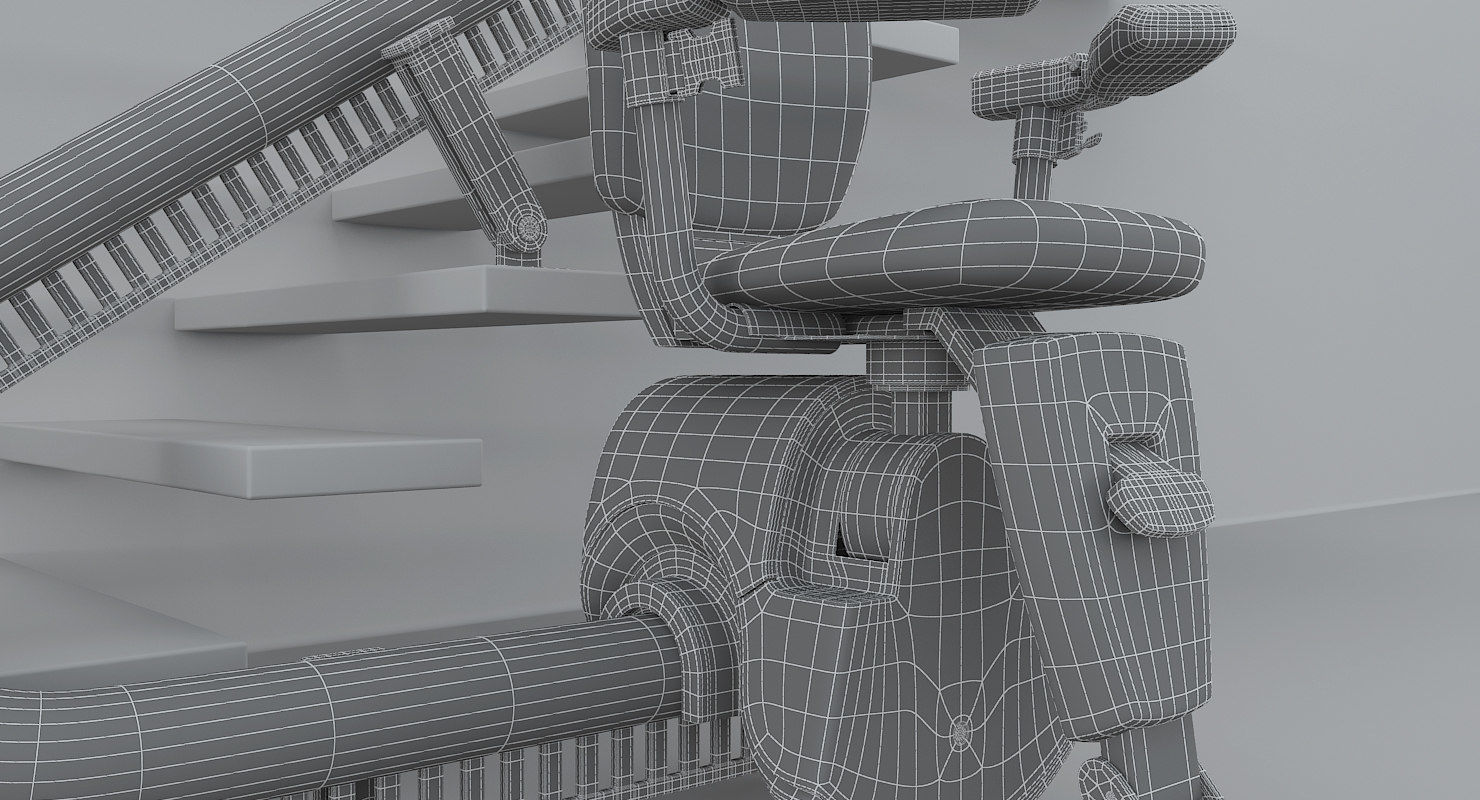 handicapped lifts collection 3D model_30